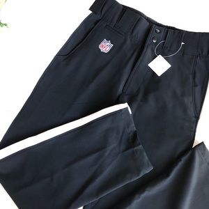 NEW NWT NFL Football Referee Pants Black Costume